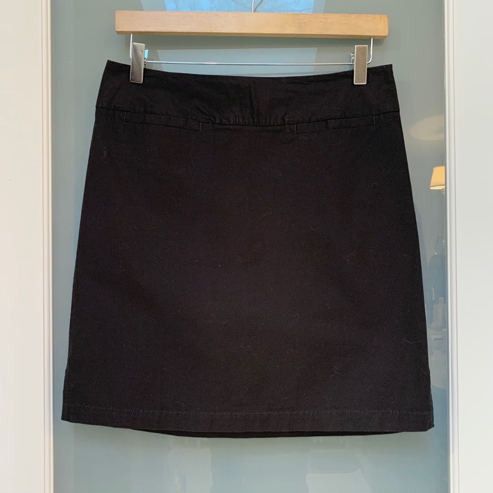 Gap A-line Skirt (Black) Size 4